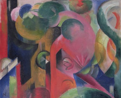 Broken Forms by Franz Marc